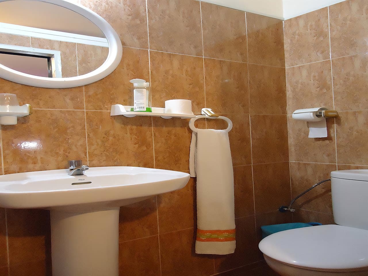 Instalaciones del Hostal Plaza en el centro de Vigo